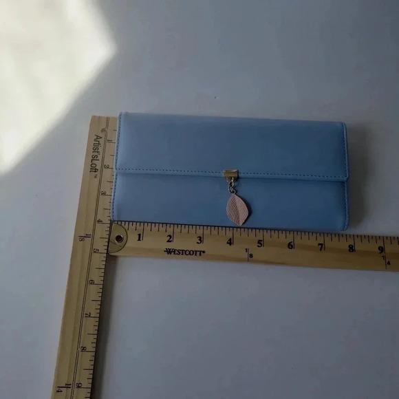 Travelambo 365 leaf wallet baby blue - Picture 5 of 6